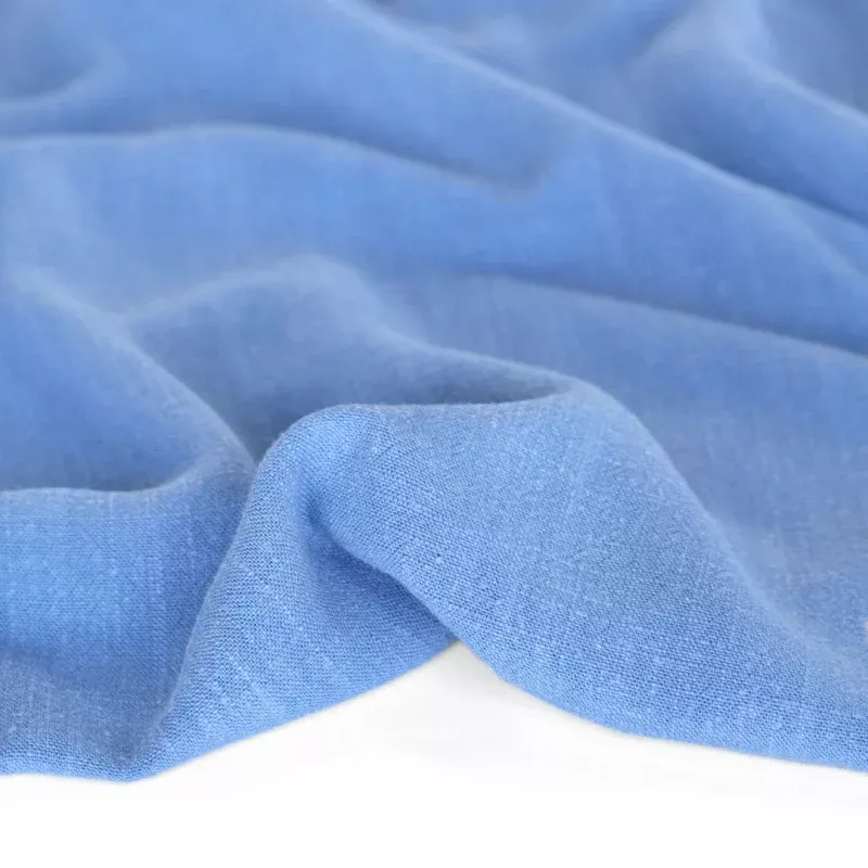 Viscose Linen Noil – Sky Blue