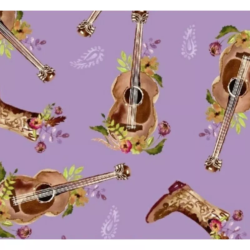 Weekend Guitar in Lilac