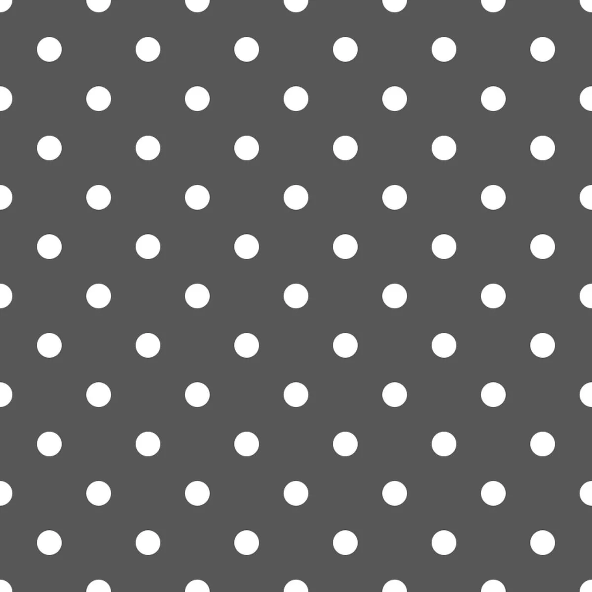 White Dots Fabric – Steel Gray