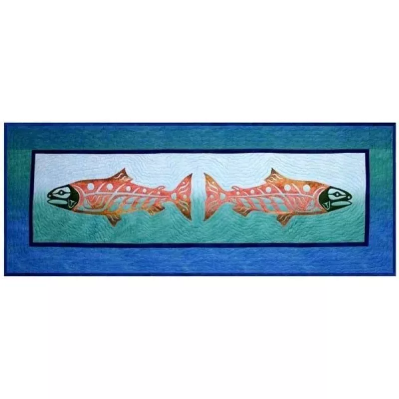 Wild Alaska Salmon Quilt Pattern