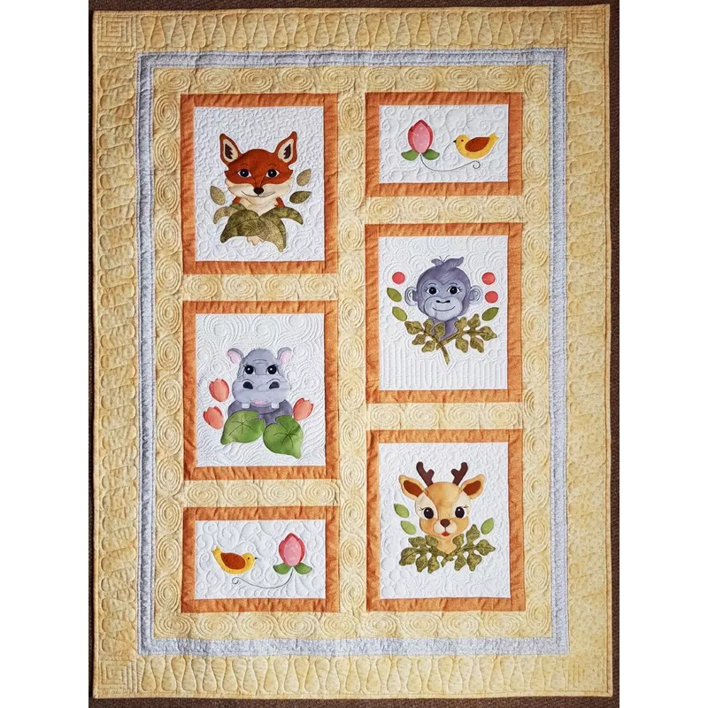Woodland Animals Cribs Downloadable Pattern