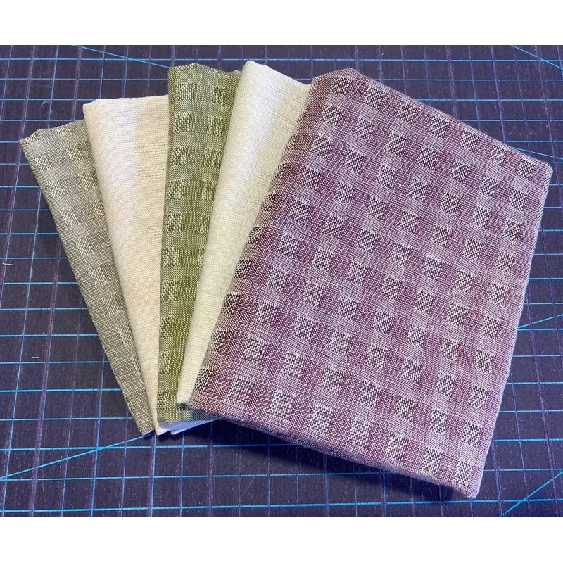 Yarn Dyes – Nikko Waffle Fat Quarter Bundle (5 pcs)