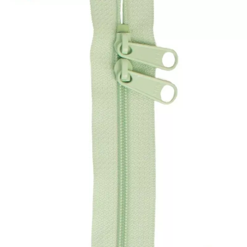 Zipper, Light MINT Green 30 Inch Handbag Zippers – Double-slide